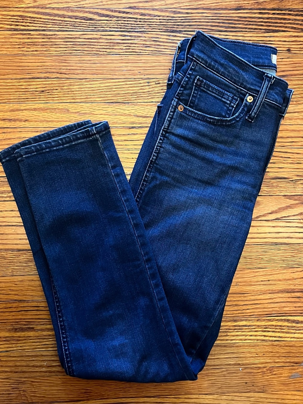 Madewell mid-rise stovepipe jeans